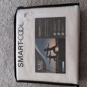 Full sheet set  microfibre ( white ) smart cool